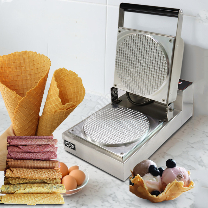 Ice Cream Maker Electric - Elektryczna mała maszyna do robienia roladek,