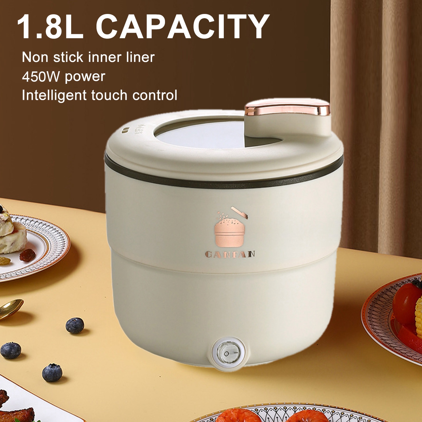 Elektryczny garnek do gotowani – Rice Cooker 10 Cup recenzja i cena