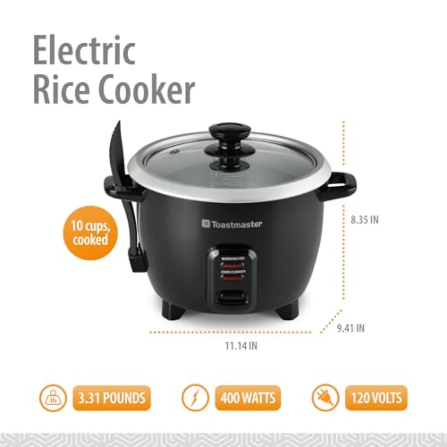 Elektryczny garnek do gotowani – Rice Cooker 10 Cup recenzja i cena