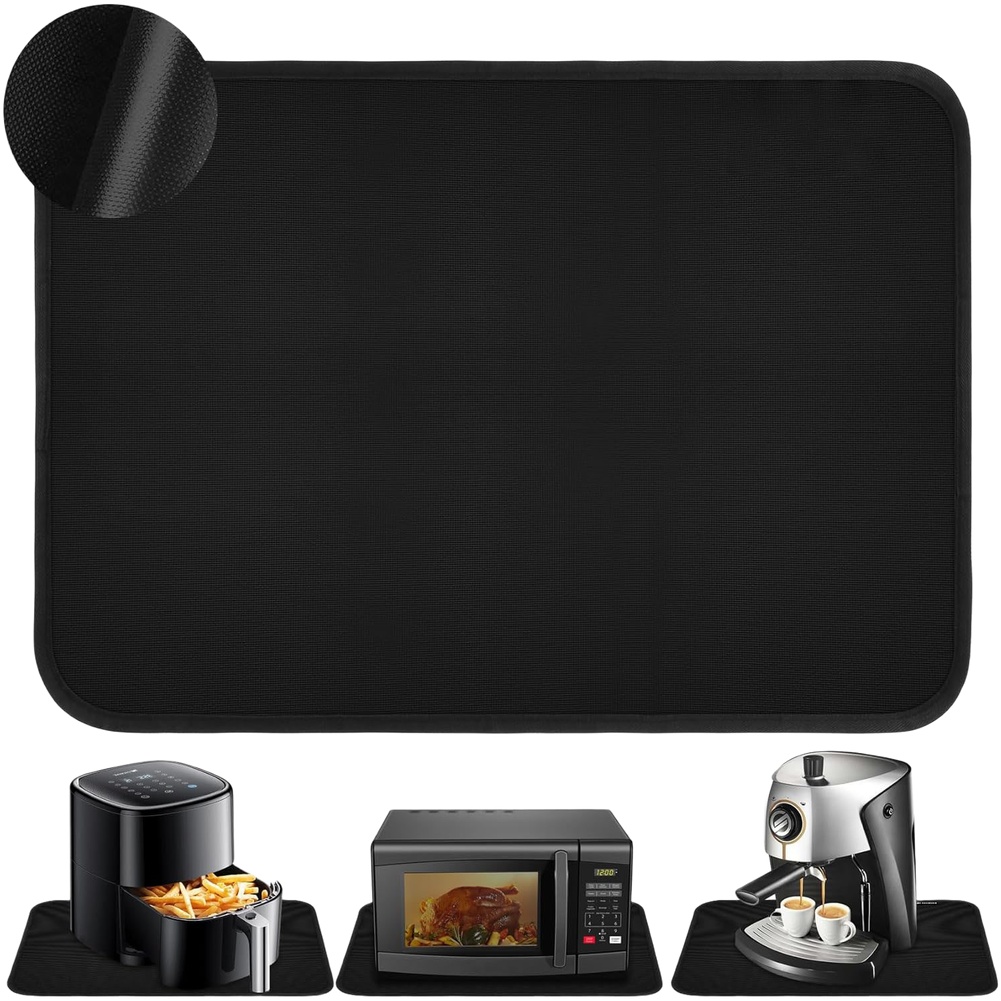 Czarna mata do frytkownicy bez – Kitchen Appliances Usa recenzja i cena